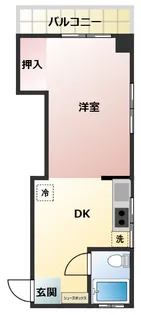 第3柳ビル【3階】の間取り