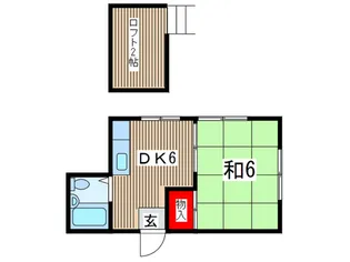 逗子コートロワール【2階】の間取り