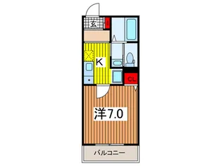 Ekinia【2階】の間取り