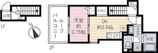 シェ ヌ【2階】の間取り