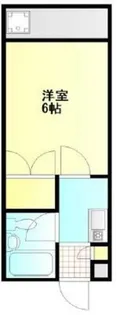 イエローハウス 203号室【2階】の間取り