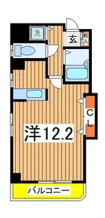 コンフォート柏【1階】の間取り