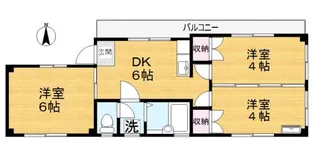 Comodo大師【3階】の間取り
