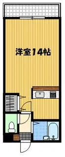 ネクスト中川【2階】の間取り