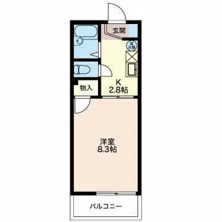 コロボックル A【2階】の間取り
