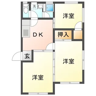 伊藤ハイツ【1階】の間取り