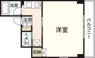 クリスタルビル【6階】の間取り