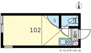ユナイト西谷リンドバーグの丘【1階】の間取り