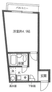 ピアレス中板橋【3階】の間取り