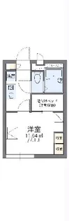 レオパレス常盤台【1階】の間取り