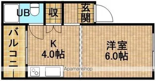 K1 Residenza【3階】の間取り