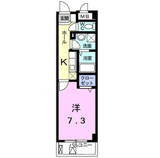 フェリーチェ宮崎台【1階】の間取り
