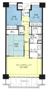 レバンテ垂水2番館【9階】の間取り