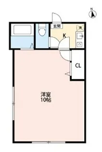 プレステージュナポリ【1階】の間取り