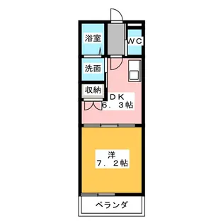 メゾン・ルフレ【1階】の間取り