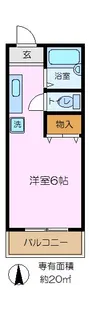びわの木ハイツ【1階】の間取り