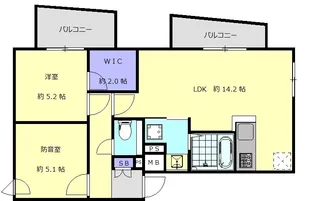 Musica Base 235【3階】の間取り