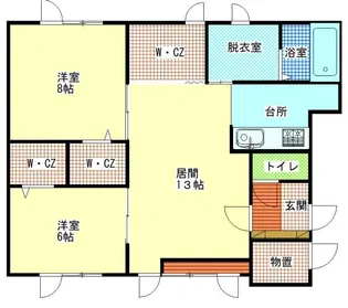 友夢3【2階】の間取り