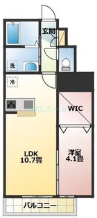 プライム・パルス【1階】の間取り