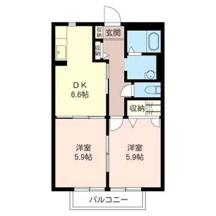 セキスイタウンJ【2階】の間取り