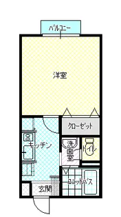 グリーンヒルズ【1階】の間取り