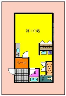 レジェンデ寺小路【3階】の間取り