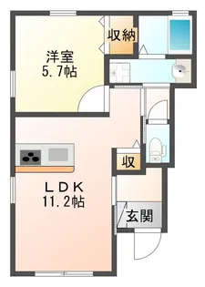 アークイン【1階】の間取り