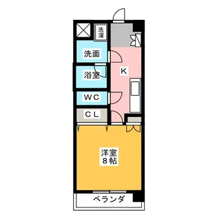 Long Bloom【2階】の間取り