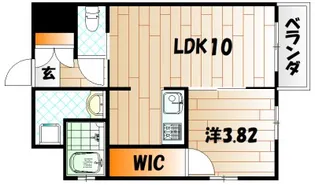 Studie TOBIHATA【11階】の間取り