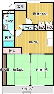 愛知県長久手市東狭間【マンション】の間取り
