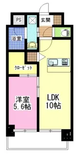 N・O医大南【7階】の間取り