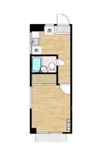 マンション三祥【2階】の間取り