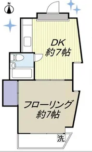 塚田ビル【4階】の間取り