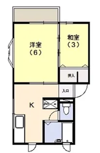 シェリールI【1階】の間取り