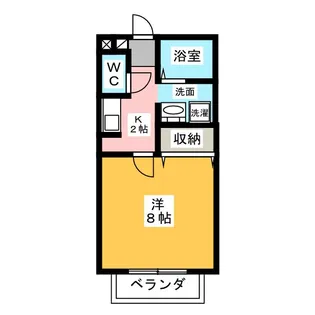 Heart Reef【2階】の間取り