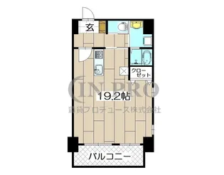 1Rの間取り画像