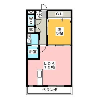 ラ フェスタ【4階】の間取り