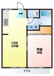 神奈川県小田原市中曽根【アパート】の間取り