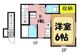 エスペランサ【2階】の間取り