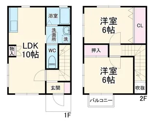 静岡県浜松市中央区早出町【一戸建】の間取り