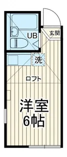 ユナイト六浦フォンダンショコラ【2階】の間取り