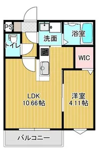 パルフェット【2階】の間取り