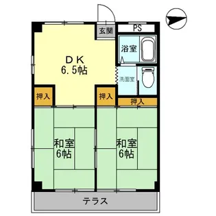 ハイマートメゾンII【3階】の間取り