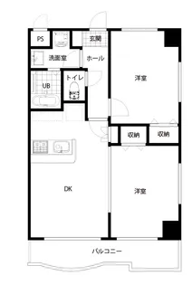 ベルタソーレ【2階】の間取り