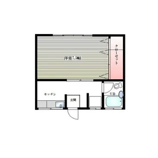 アパルト湘南【2階】の間取り