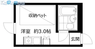 レジデンシャル西堀【9階】の間取り