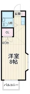ユナイト白楽アンジェリカ【2階】の間取り