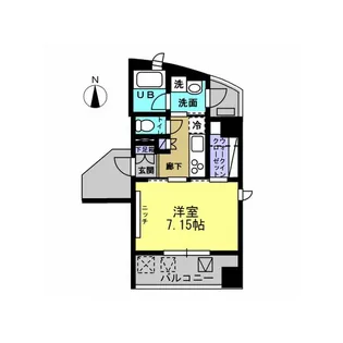 シャンドール小堀(台町)【6階】の間取り