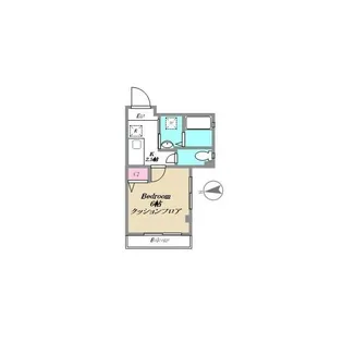 東京都足立区千住東2【マンション】の間取り