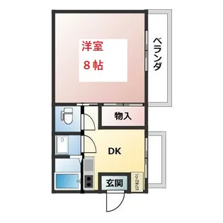 東京都大田区蒲田1【マンション】の間取り